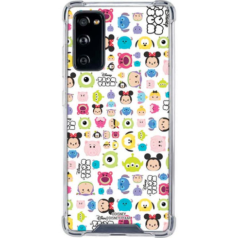 Disney Tsum Tsum Disney Characters Galaxy S20 FE Clear Case